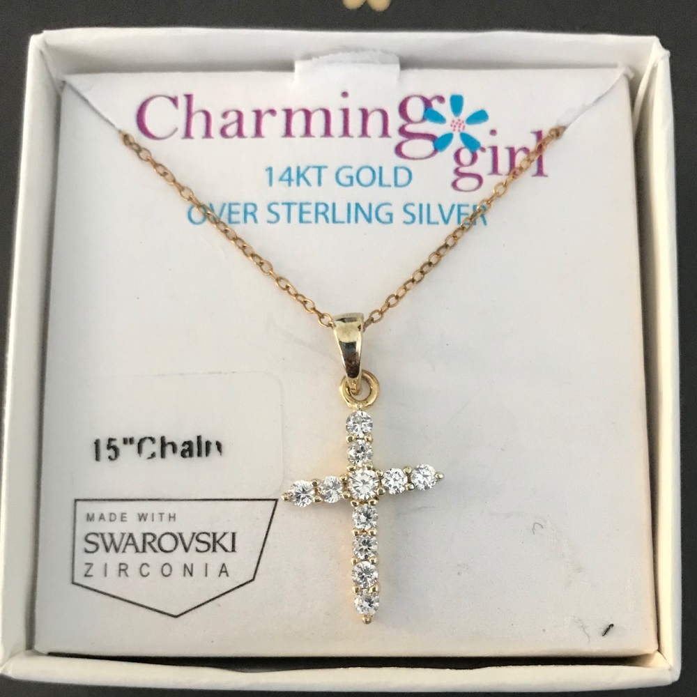 Sterling Silver : Cross Necklace